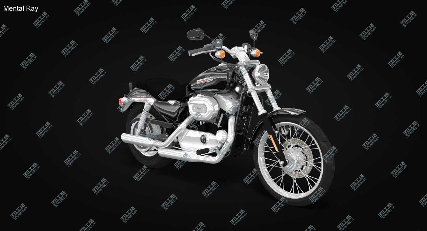 images/goods_img/2021040161/H-D Sportster 1200 XL Custom 2009 3D model/3.jpg